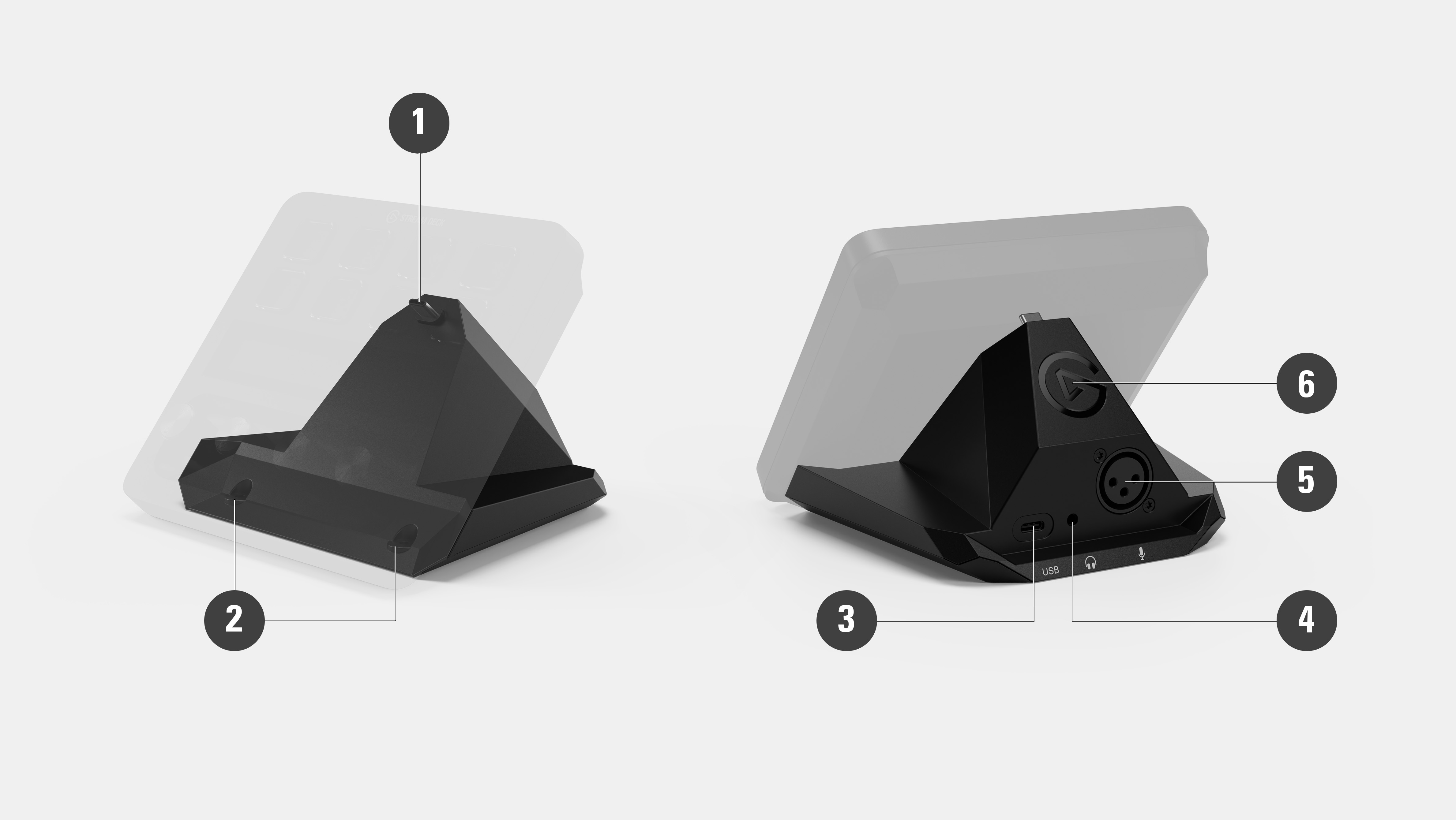 Elgato XLR Dock – for Stream Deck +, XLR-to-USB Mic